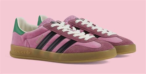 gucci adidas samba pink